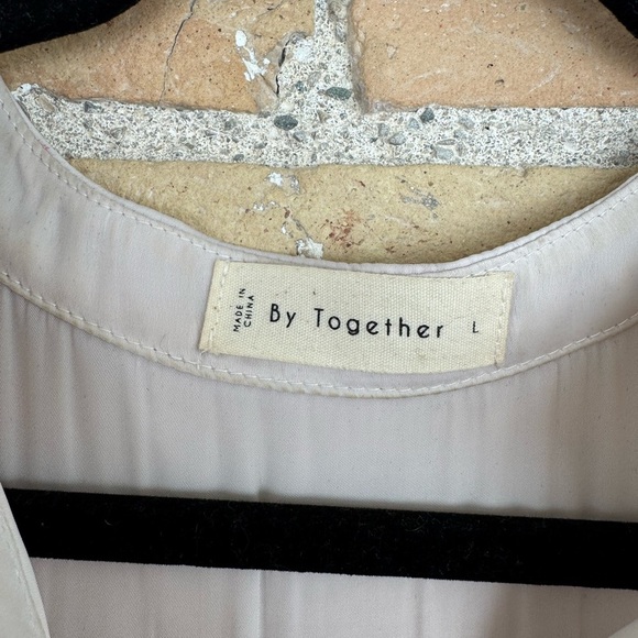 By Together Henley Style Blouse - Picture 2 of 3